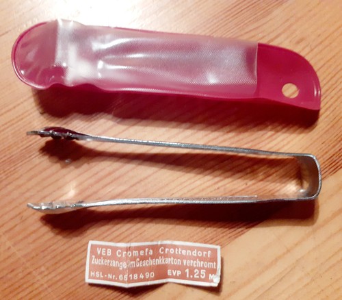 Ddr haushaltswaren zuckerzange - ddr-haushaltswaren,