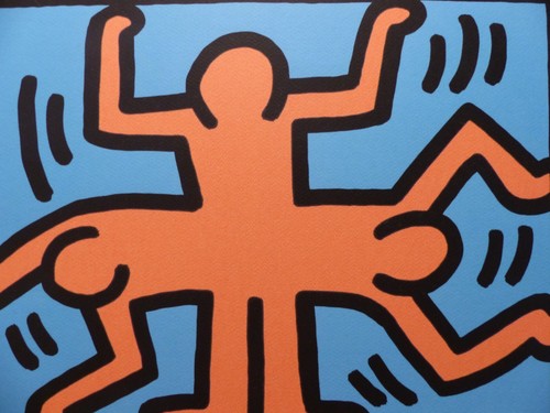 Keith haring lithographie - lithographie,