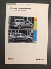 Autohaus GM Opel Astra G Autohändler Werbung Faltblatt Broschüre Aufbereitung