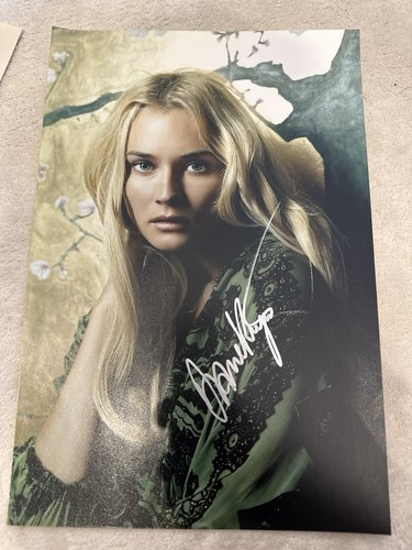 Diane kruger autogramm auf - kruger,