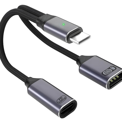 Usb otg adapter splitter - splitter, 1