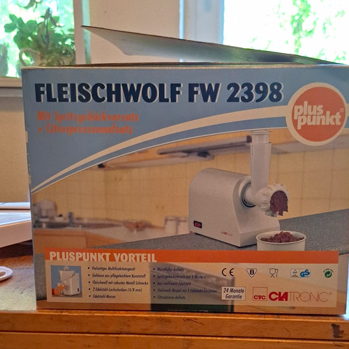 Clatronic fleischwolf 2398 - clatronic,