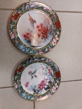 2 Wandteller von Hand Bemalt