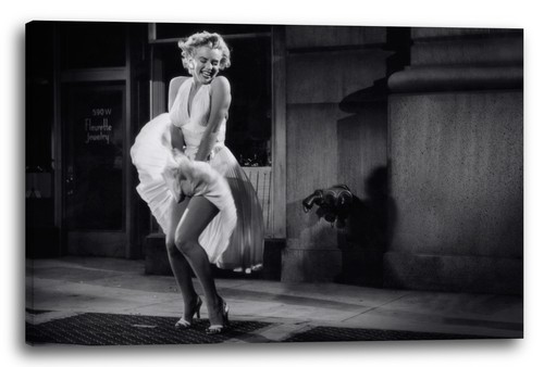 Lein wand bild marilyn monroe - lein-wand-bild:,