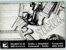 13019323 - 4800 Bielefeld Stempel Firma Kallweit Werbung