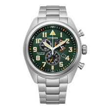 CITIZEN Herren Armbanduhr AT2480-81X Solaruhr Titan Saphirglas 43mm B-Ware