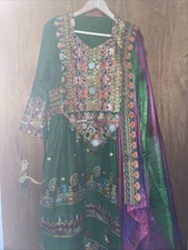 Afghan dress handmade - dress,