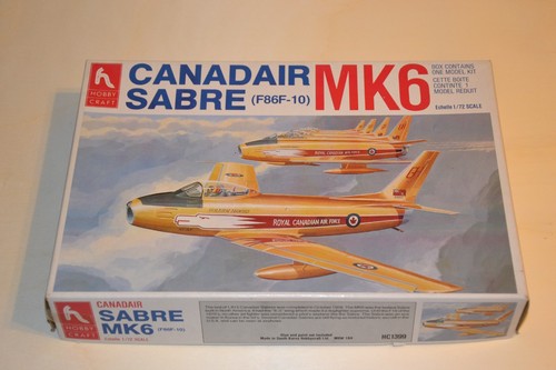 Hobbycraft canadair sabre 6 - sabre, mk.6