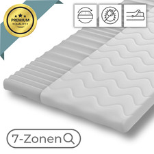 Topper H3 7-Zonen Matratzentopper Matratzenauflage Orthopädisch Matratzenschoner