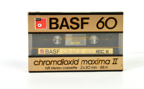 Basf audio kassette - 1x,