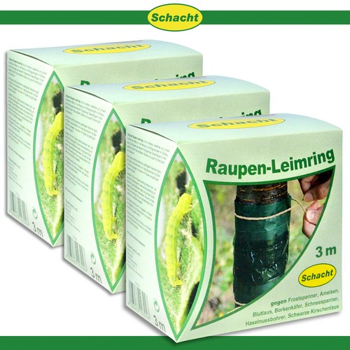 Schacht raupen leimring - 3x, raupen-leimring