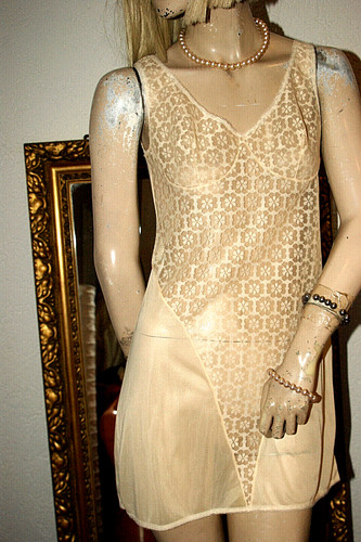 Romantik vintage nylon - vintage,