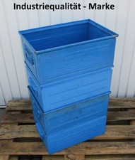 4x Lager Sichtbox Blech Box
