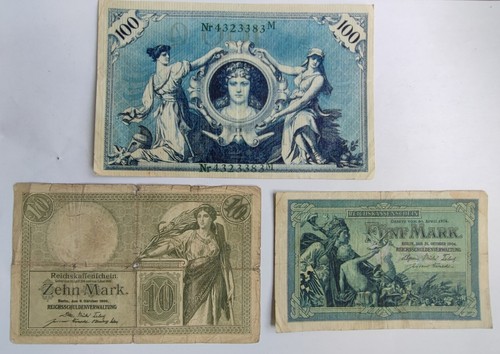 Alte deutsche banknoten - 3,