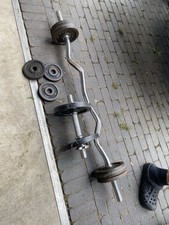 SZ Hantelstange Und Kurzhantel Inklusive Gewichte 28,7 Kg