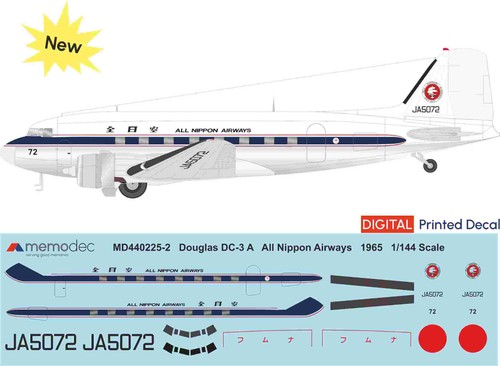 Douglas all nippon - dc-3a,