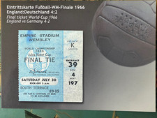 Postkarte Ticket WM Finale