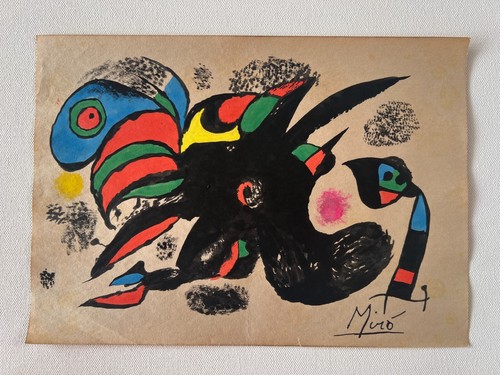 Joan miro zeichnung - joan, (handmade)
