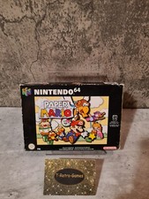 N64 Nintendo 64 Paper Mario mit OVP und Anleitung  EUR