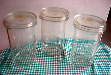 3-er Set Einkochgläser