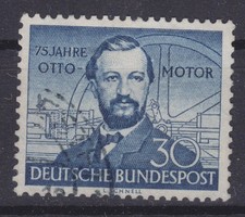Briefmarken Bund  Mi Nr. 150 Viertakt Gasmotor N. Otto Verkehr
