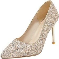 Gr36 Glitzer High Heels Spitz