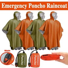 Notfall Regenponcho Wasserdicht – Camping Decke, Kälteisolierung & Survival Gear