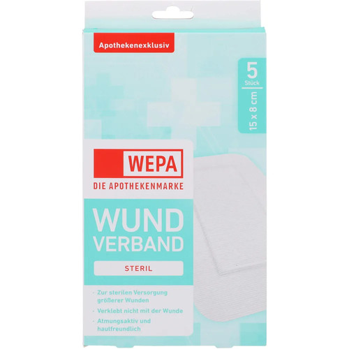 Wepa wundverband 8x15 - wepa, cm