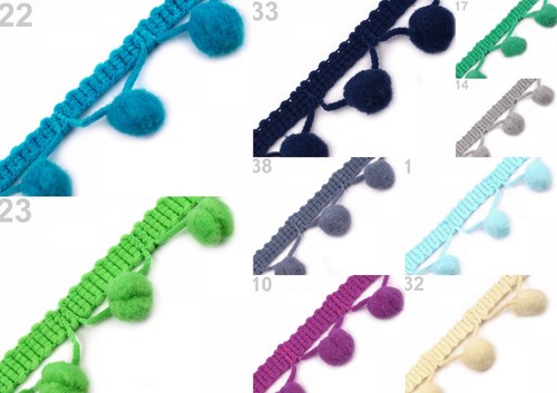 M pomponborte - 13,5m, 0,71€/m