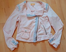 Biba Jacke Bolero apricot silber - Gr. 38