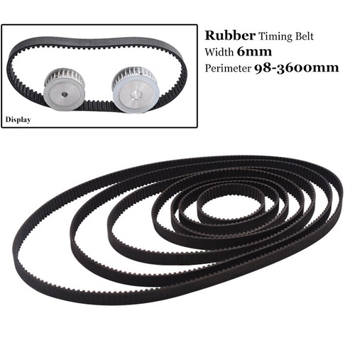 2gt 6mm zahnriemen keilriemen - 6mm,