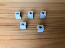 Lego 5x 3840 Vest Rüstung Weste grau light gray Ritter Castle 375 6075 Minifigur