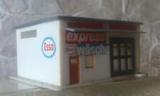 Faller    aus B-296   (Spur H0)  Autowaschstrasse - fertig gebaut