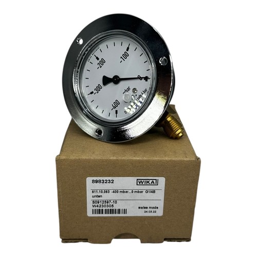 Wika manometer 400 - wika, -400…0