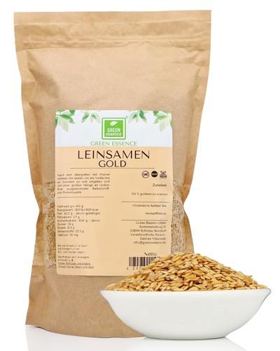 Leinsamen gold ganze 1kg - ganze,