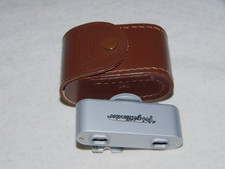 Voigtländer Entfernungsmesser in org. Leder-Etui , SAUBER !!!