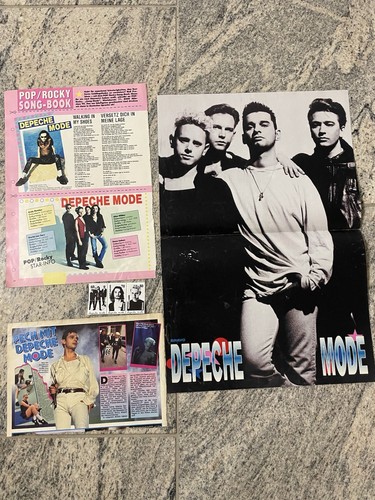 Depeche mode poster - depeche, 90‘s