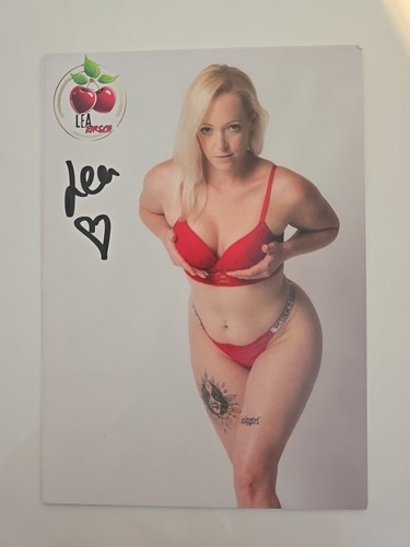 Lea kirsch autogramm signiert - autogramm,