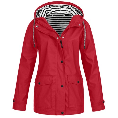 Regenjacke damen mit - mit, kapuze