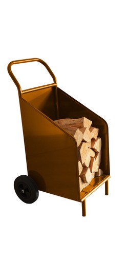 Massiver kaminholzwagen - massiver, /