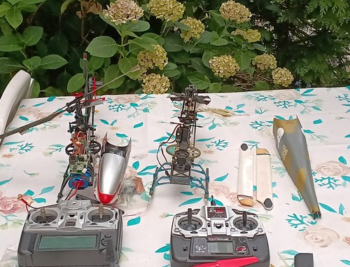 Modellhubschrauber set mit - rc,