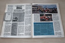 Motorrad 19/1984 Zündapp KS 80 Super Sport mit 9,5PS im TEST auf 2 Seiten