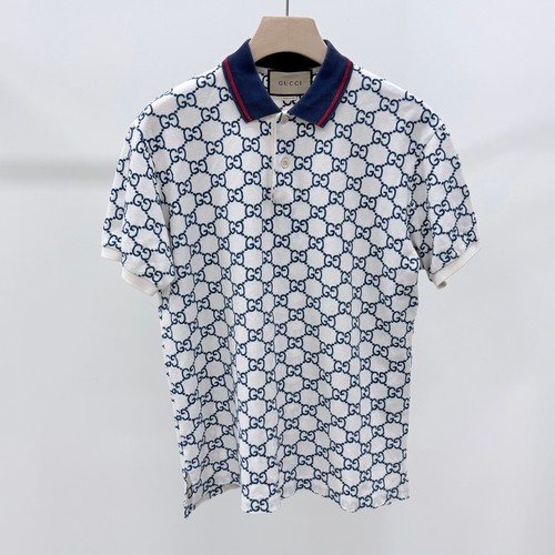 Gucci poloshirt logo cotton - gg,