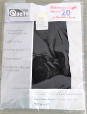 Feinstrumpfhose Strumpfhose von Quelle , 20 DEN, schwarz  Gr 50/52