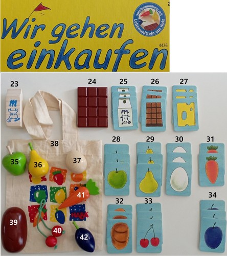 Wir gehen einkaufen haba - gehen, /