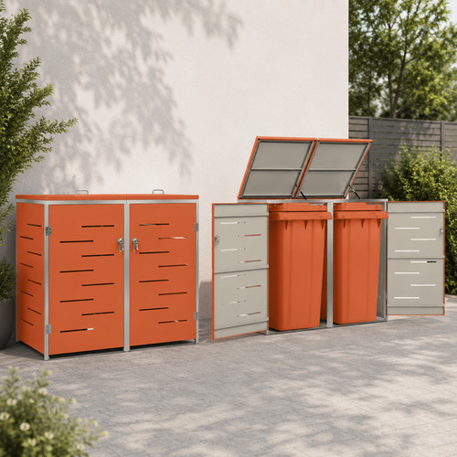 Mülltonnenbox für tonnen - 2,