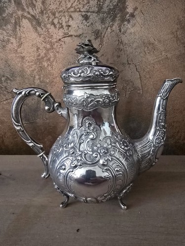 Antike kaffeekanne aus - antike,