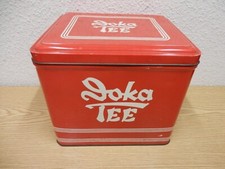 60er 70er Blechdose Doka Tee Import Werbung Dose 60s 70s Vintage