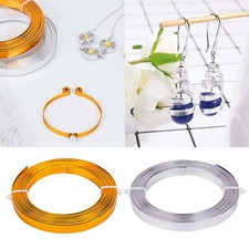 10m Aluminium Flachdraht