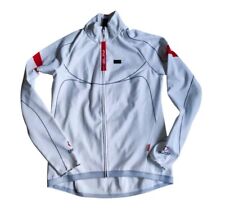 Winddichte Radjacke Von Nalini, Gr. M, Weiss, Innen Fleece
